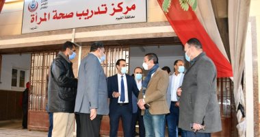 محافظ الفيوم يتفقد أعمال الحملة القومية للتطعيم ضد شلل الأطفال