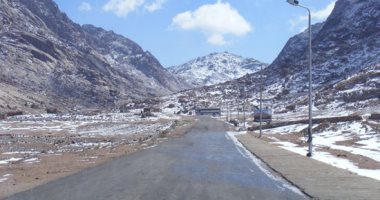 شاهد.. الطبيعة تبدع فى الترويج للسياحة على قمم جبال ووديان سانت كاترين