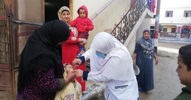 محافظ البحيرة : 53% نسبة التطعيم ضد مرض شلل الأطفال فى اليوم الأول