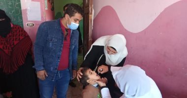 تطعيم 864 ألف 436 طفل بالشرقية ضد شلل الأطفال بنسبة 69.5% فى أولى الأيام