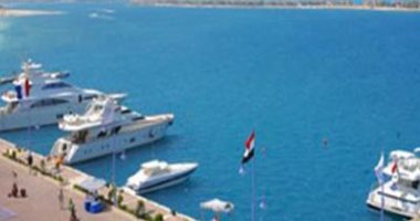 وصول 6 يخوت سياحية من ميناء أبو ظبي لشرم الشيخ البحري.. صور