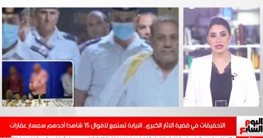 مفاجآت فى قضية الآثار الكبرى.. تفاصيل التحقيقات مع حسن راتب وعلاء حسانين