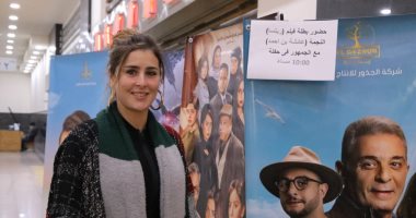 أبطال فيلم "ريتسا" يتابعون آراء الجمهور فى دور العرض .. صور