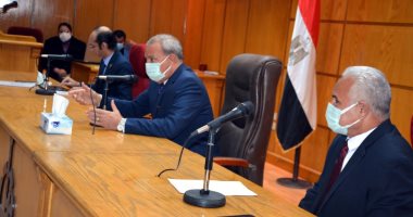 محافظ القليوبية يترأس اجتماع لجنة متابعة إزالة التعديات على أملاك الدولة