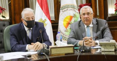 وزير الزراعة وخالد فودة يبحثان دفع عجلة التنمية الزراعية فى محافظة جنوب سيناء