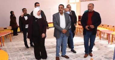 محافظ مطروح يتفقد أول مدرسة يابانية بالمحافظة بتكلفة 13 مليون جنيه