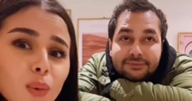 منة عرفة وزوجها في تيك توك جديد