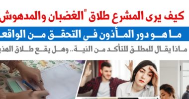كيف يرى المشرع طلاق الغضبان والمدهوش والهذيان؟ نقلا عن "برلماني"