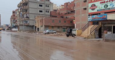 سماء ملبدة بالغيوم وبرودة وأمطار على مدن وقرى كفر الشيخ.. فيديو