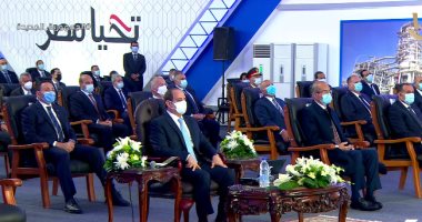 الرئيس السيسى يشاهد فيلما تسجيليا بعنوان: "صعيد الخير"