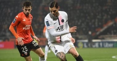 باريس سان جيرمان يخطف تعادلا قاتلا من لوريان وطرد راموس فى الدورى الفرنسى