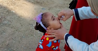 استمرار حملة شلل الأطفال يومى الخميس والجمعة وتطعيم 1.2 مليون بالشرقية