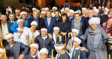 افتتاح المهرجان القومى للتحطيب بالأقصر بحضور وزيرة الثقافة.. فيديو