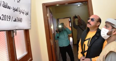 محافظ أسوان يفتتح مسجد بلال بن رباح فى عزبة الحدود بمنطقة كيما