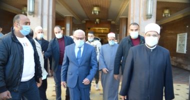"صفات المؤمنين" خطبة وزير الأوقاف بمسجد "أم القرى" فى بورسعيد.. صور