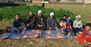 الخضرة والصوت الحسن.. المديح النبوى كما لم تشاهده من قبل فى حقول الشرقية... لايف