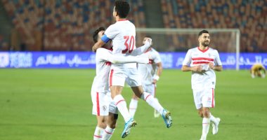 شاهد فرحة جمهور الزمالك والجهاز الفنى بهدف مصطفى فتحى فى المحلة