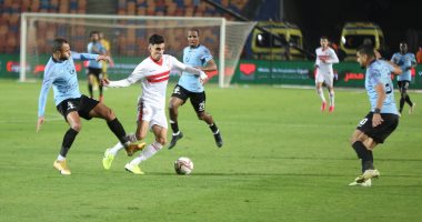 فيديو.. "بن شرقى" يضيف الهدف الرابع للزمالك بمرمى المحلة بطريقة عالمية