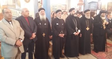 مطران بورسعيد يهنئ الكنيسة الكاثوليكية بعيد الميلاد المجيد