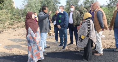 محافظ المنوفية يوجه باستكمال تغطية ترعة الوسط تجاه قرية هيت