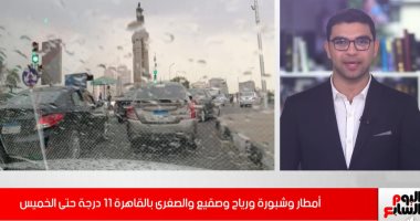 أمطار وشبورة وانخفاض فى الحرارة.. حالة الطقس حتى الخميس