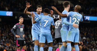 مانشستر سيتي يحقق رقما قياسيا فى الدوري الإنجليزي بعد سداسية ليستر