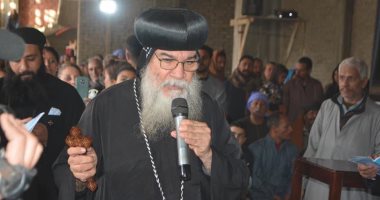 وضع حجر أساس كنيسة العذراء والملاك بإيبارشية المنيا للأقباط الأرثوذكس 