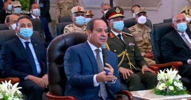الرئيس السيسي: مشروع توشكى جهد مشترك من الجميع والفلوس بتتجمع من الوزارات