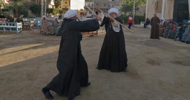 حضور جماهيري كبير خلال فعاليات المهرجان القومي للتحطيب بالأقصر.. صور