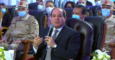 الرئيس السيسي: "إحنا لسه فى أسبوع الصعيد وبكرة فيه افتتاحات جديدة"