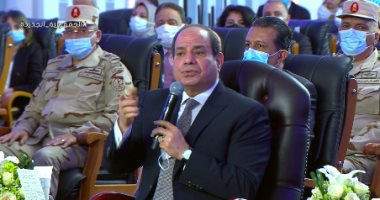 الرئيس السيسي: قطاع الكهرباء شهد ظروفا صعبة قبل البدء فى تطويره