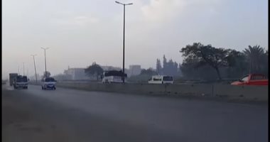 شبورة خفيفة.. شاهد حركة المرور بطريق إسكندرية الزراعى وتعرف على حالة الطقس