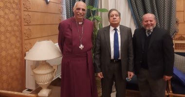 رئيس الكنيسة الأسقفية يطلع مستشار "الأزهر" على مستجدات مركز الدراسات المسيحية 