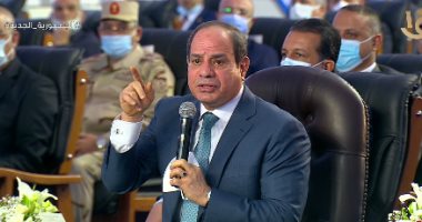 الرئيس السيسى: القطاع الخاص شريك معنا.. ونزول الشركات البورصة توجه الدولة