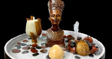 ديانا تصمم قطع ديكور مستوحاة من الحضارة الفرعونية..جمعت بين القديم والمودرن