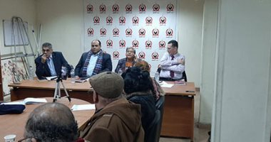 يسرى عبد الله يختبر الاتجاه الاشتراكى فى الإبداع بمنتدى المستقبل بوسط البلد