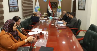 مياه أسيوط تعقد اجتماعا لتسكين العمالة طبقاً للمسميات الوظيفية