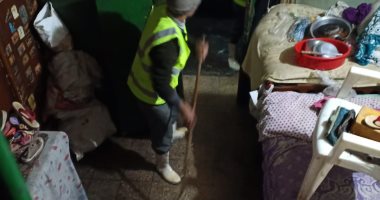 محافظ الجيزة يستجيب لشكوى سيدة عجوز بالدقى بعد غرق مسكنها نتيجة كسر ماسورة مياه