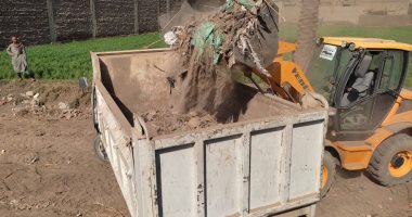 تحرير 63 محضر نظافة وإشغال بقرى مركز قنا