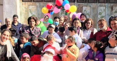مركز المنارة الأسقفية ينظم حفل رأس السنة للأطفال ذوى الإعاقة.. صور