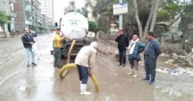 انتشار فرق وأطقم مجابهة الأزمات للحد من آثار موجة الأمطار بالشرقية