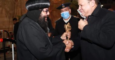مدير أمن البحر الأحمر يتفقد الخدمات الأمنية بمحيط الكنائس فى الغردقة