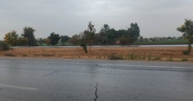 أمطار فى عروس الصعيد وسماء ملبدة بالغيوم.. لايف