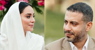 صورة ورسالة رومانسية.. بسنت شوقي تبدأ عامها الجديد بلقطة من عقد قرانها على محمد فراج