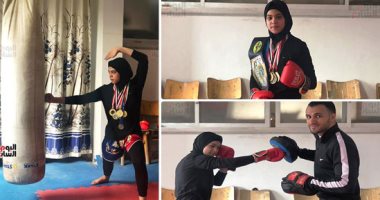 متخطية صمت حروفها.. ياسمين محمد بطلة ملهمة من ذوى الهمم تحدت الصمم واحترفت جميع الفنون القتالية.. حصدت المركز الأول على مستوى الدقهلية فى الكونغ فو والكيك بوكسنج.. وتطمح فى العالمية.. ومدربها يؤكد: موهبة فريدة