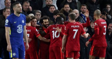 محمد صلاح يسجل فى تعادل مثير بين ليفربول وتشيلسي 2-2 بالشوط الأول.. فيديو