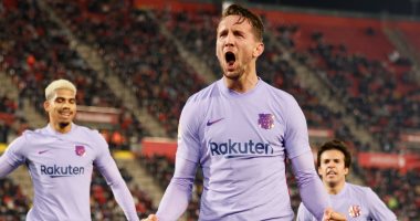 برشلونة يفتتح عام 2022 بفوز صعب على ريال مايوركا فى الدوري الإسباني 