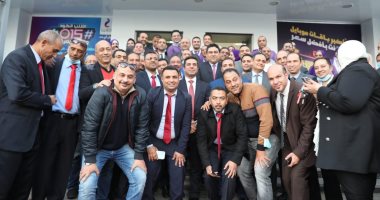 رئيس المصرية للاتصالات يلتقى العاملين بمحافظة بورسعيد