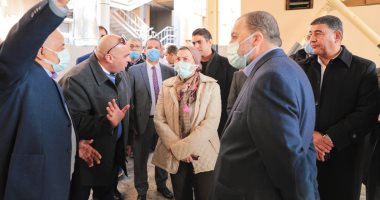 وزيرة البيئة تتابع محطة معالجة مياه الصرف الصناعي بمدينة أكتوبر.. صور