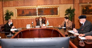 محافظ الغربية يبحث إنشاء مجزر نصف آلى وسوق للماشية بالمحلة